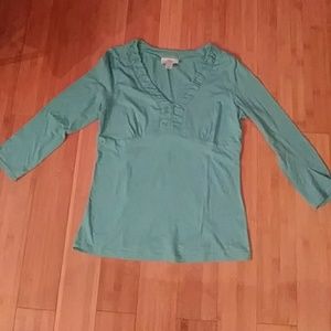 Ann Taylor 3 1/4 sleeve top